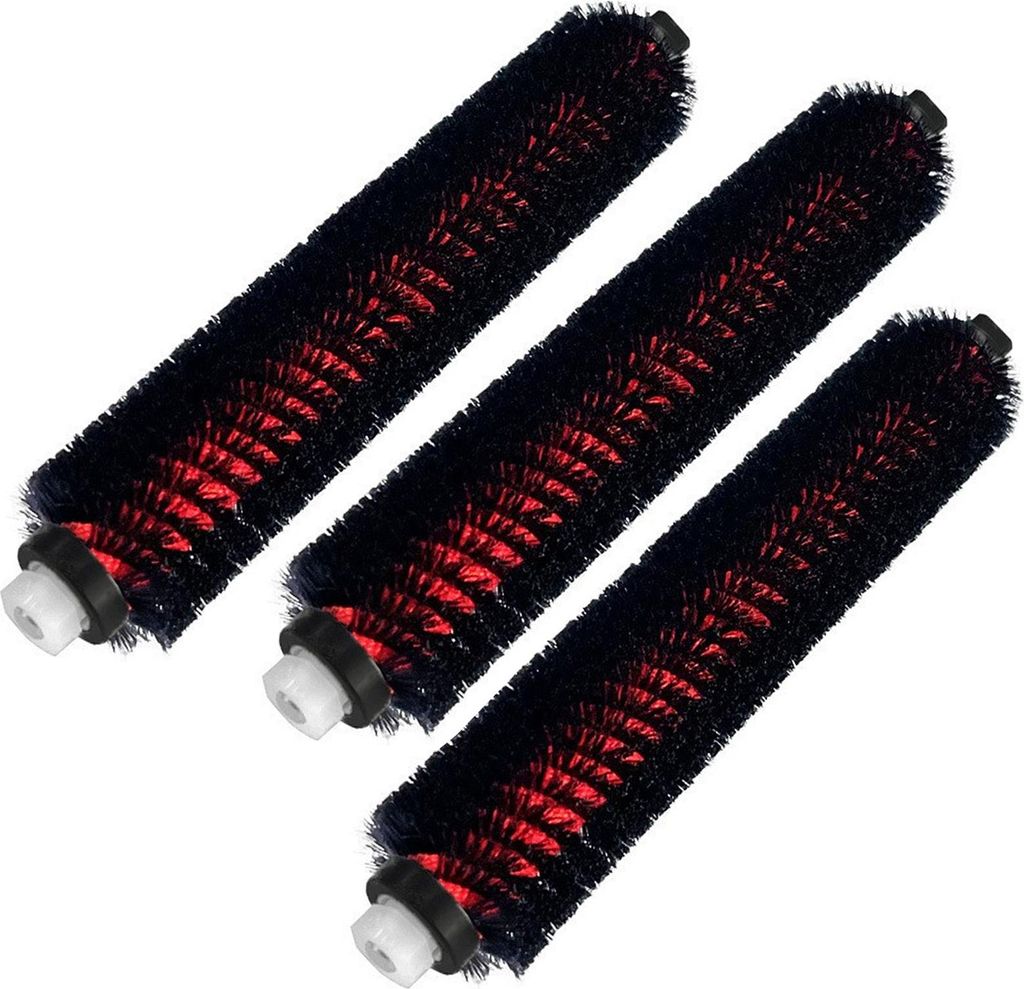 3er-Pack Reinigungsbürste, abnehmbares Zubehör für Hochgeschwindigkeits-Reinigungswalzenbürsten, für Mopp- und Dock-Selbstreinigung, Roboterst...