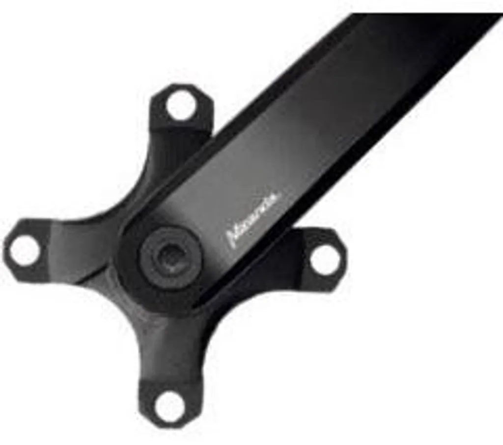 Pédalier Miranda Delta Z Leaf compatible Gates BCD104 170mm Noir Mat