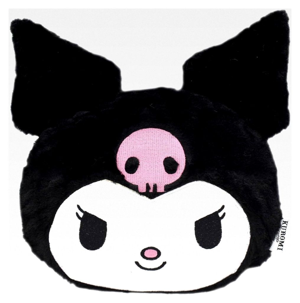 Kuromi Wärmflasche mit flauschigem Design, BS1970-, Kissen- oder Pyjama-Aufbewahrung