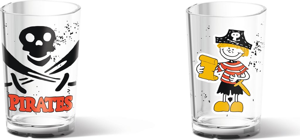 Emsa Pirates Kinderglas, 0,2 L , 513721 Produktbild 