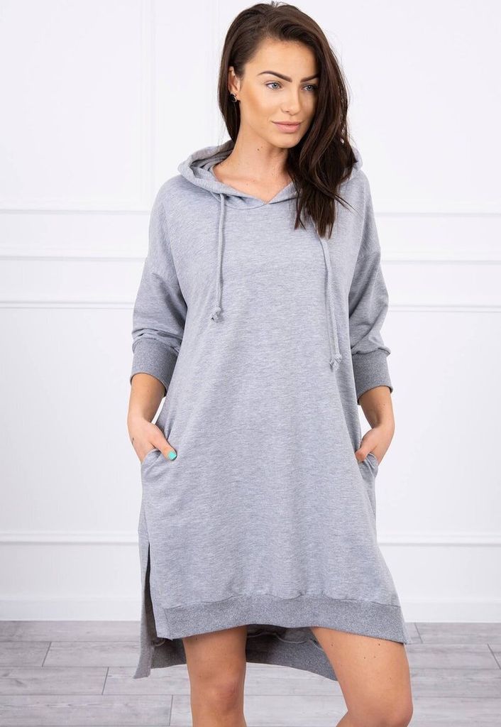 Kesi Sweatshirt-Kleider für Frauen Ishingaine grau Universal