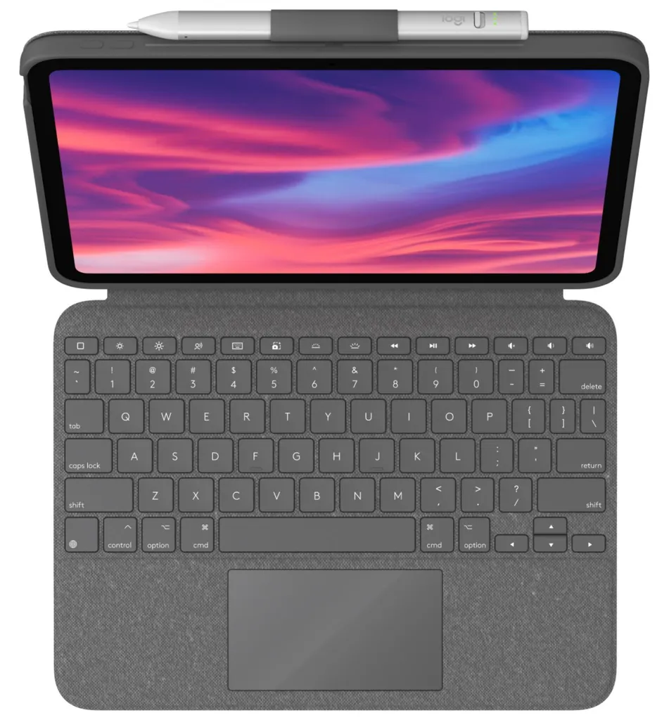 Logitech Combo Touch 920-011435 Clavier iPad avec Trackpad Oxford Gray - 2