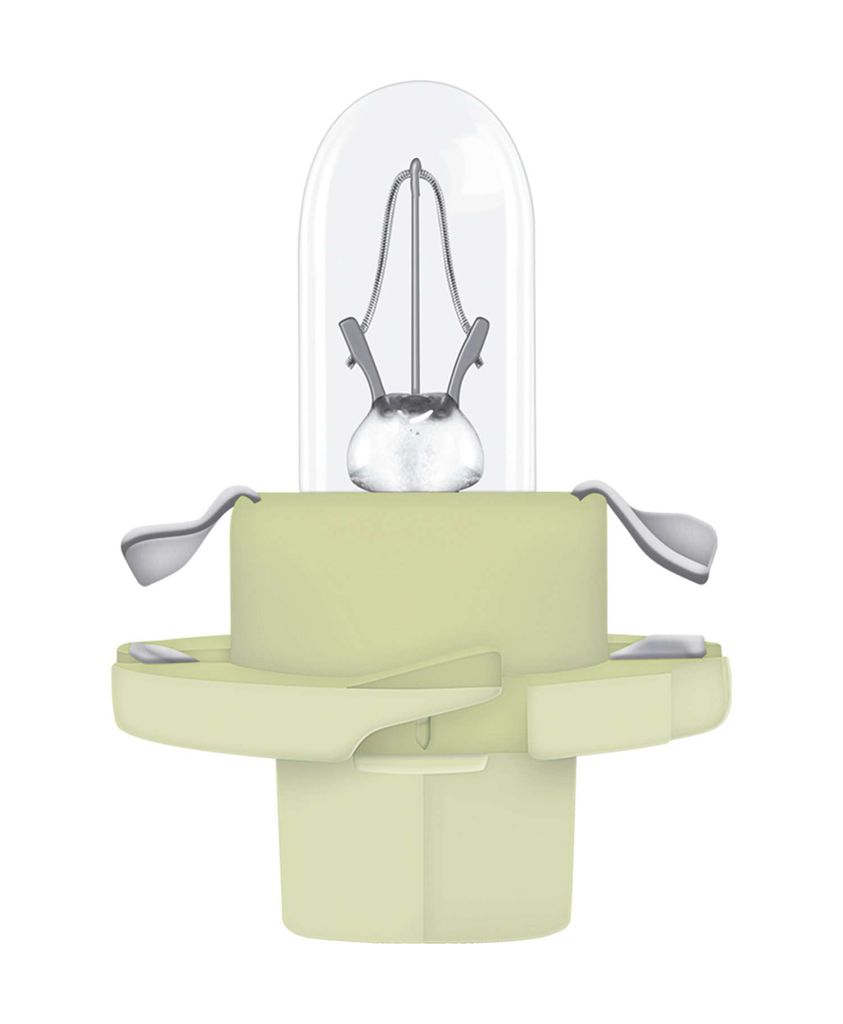 OSRAM ORIGINAL BX8.4d 12 V/2 W blassgrün (Bulk) Produktbild 