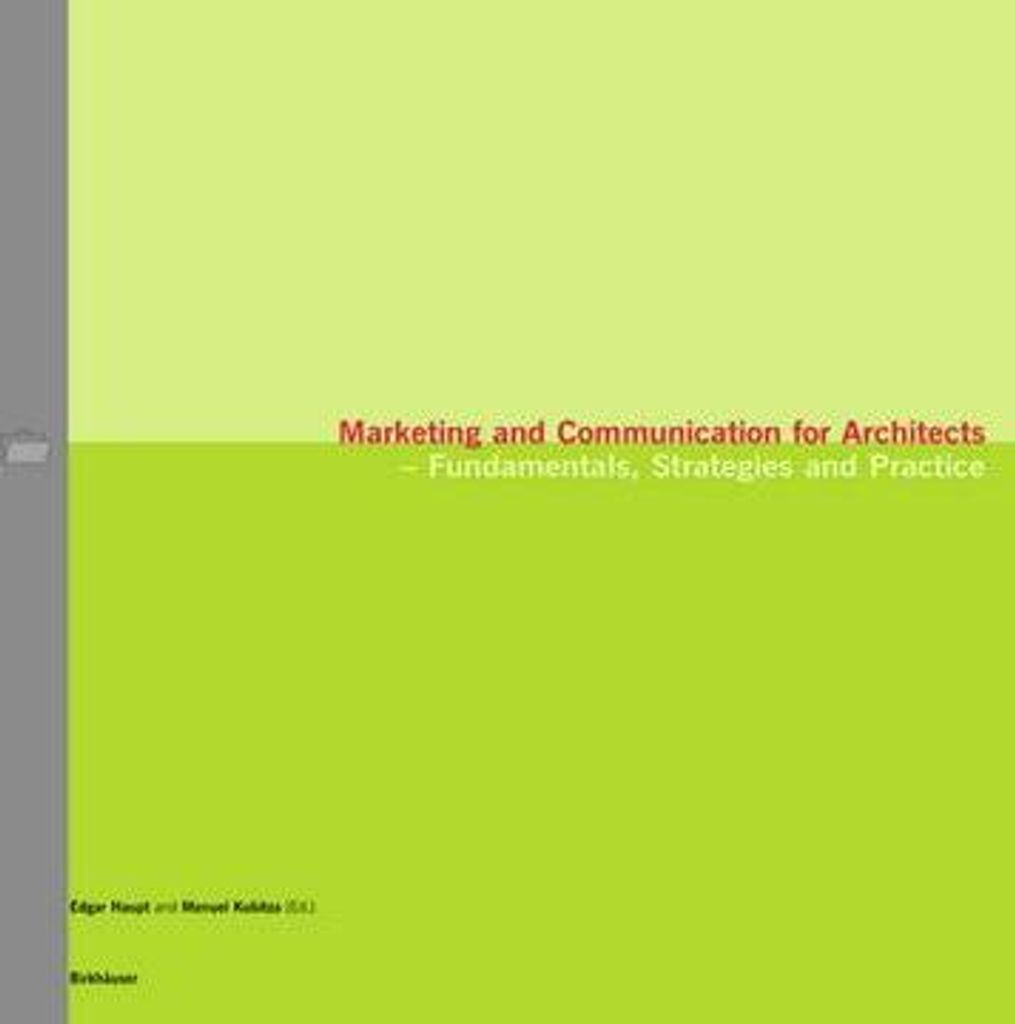 Marketing and Communication for Architects