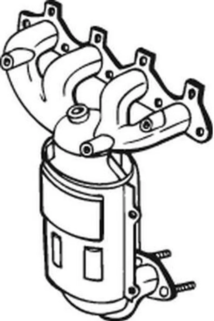Catalyseur BOSAL 090-215 pour HYUNDAI GETZ (TB) Euro 3 de Qualité