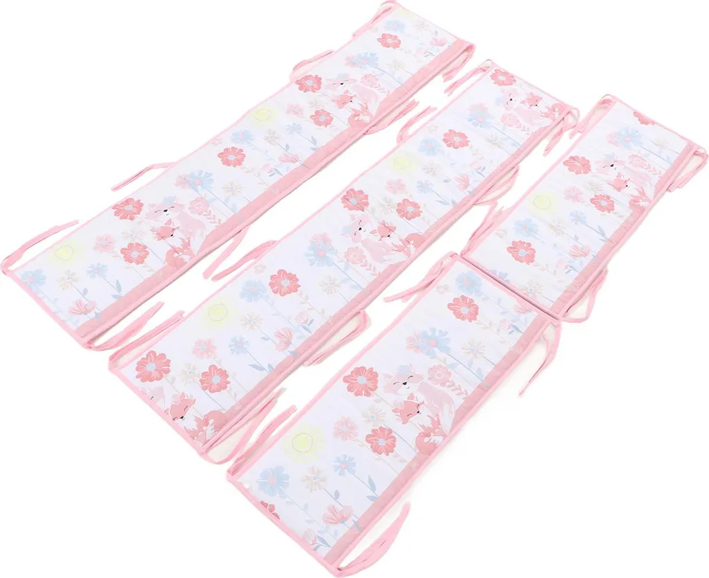 Tour de lit respirant pour bébé coussin de protection antichoc souple