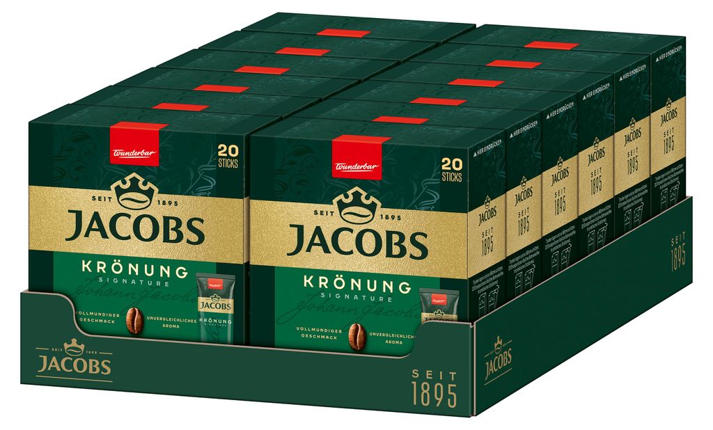JACOBS café soluble Krönung 12 x 20 sticks café soluble Image du produit 