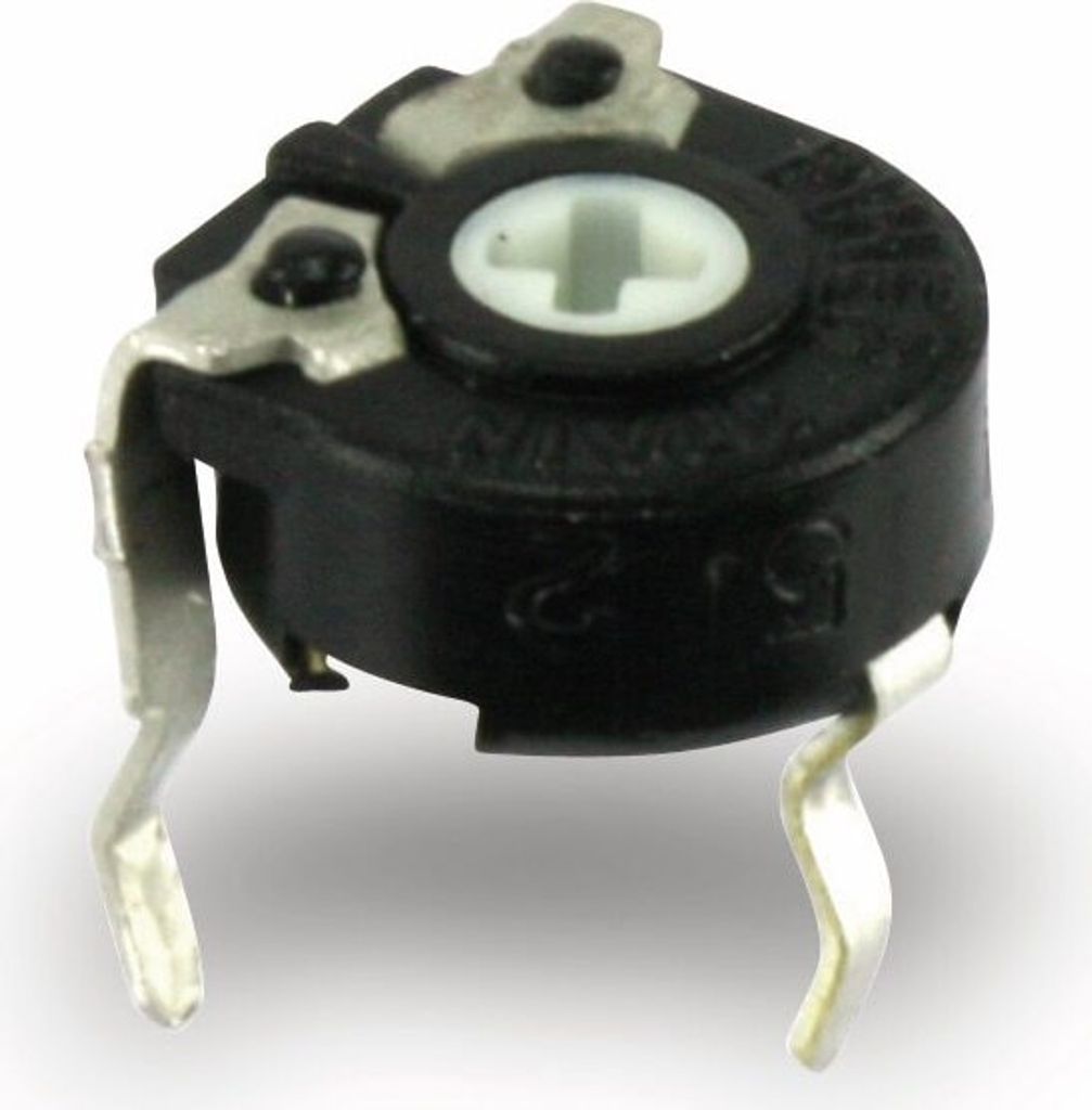 PIHER Potentiometer PT6KV, 6 mm, 5 M, lin, 0,1 W