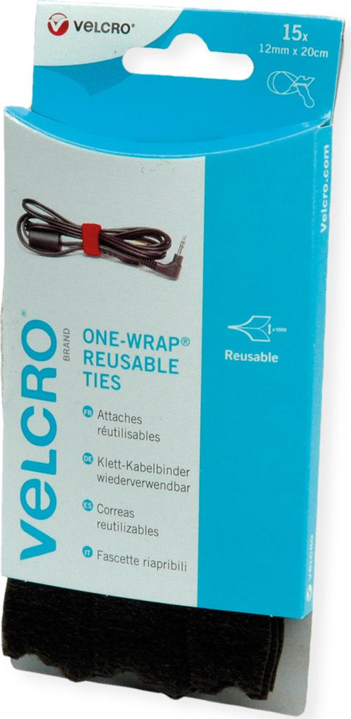 VELCRO® ONE-WRAP® Wiederverwendbare Klettstreifen, Produktbild 