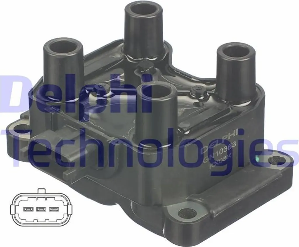 Bobina DELPHI GN10353 per Fiat Palio e Siena | Ricambio Originale 46752948