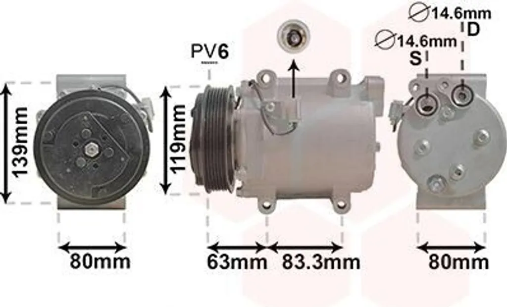 Compresseur de climatisation pour réparer la ventilation de votre Volvo