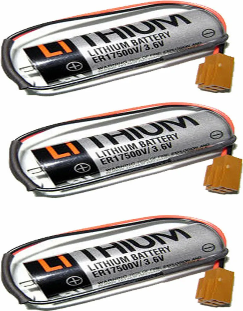 Évitez les Pertes de Données PLC avec le Pack 3x Toshiba ER17500V 3.6V