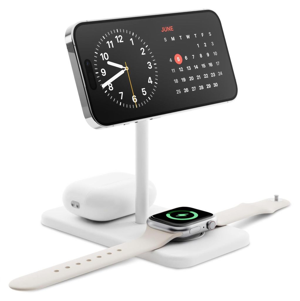 Soporte de carga Qi2 3 en 1 HiRise 3, compatible con Imagen del producto 