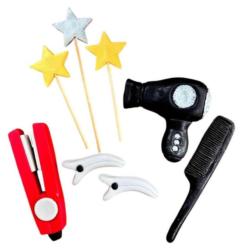 Zuckerdekoration Friseurset - K Decor