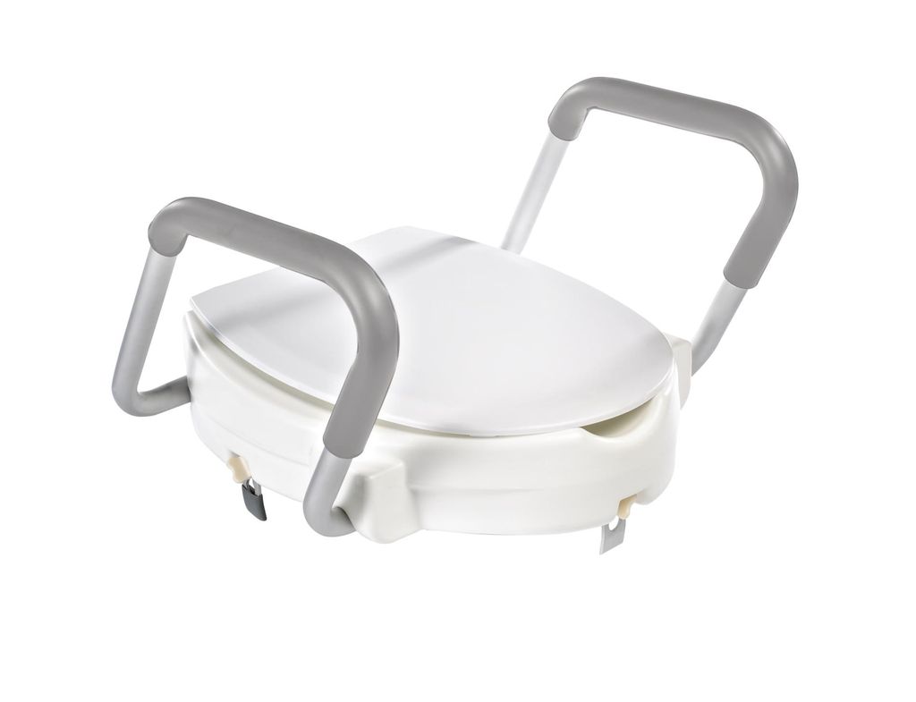 Ridder WC-Sitzerhöhung Sam mit Armlehnen weiß A0072001