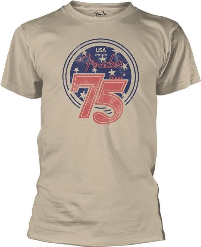 Fender - "Star Spangled" T-Shirt für Herren/Damen Uni PH377 (XL) (Natürlich)