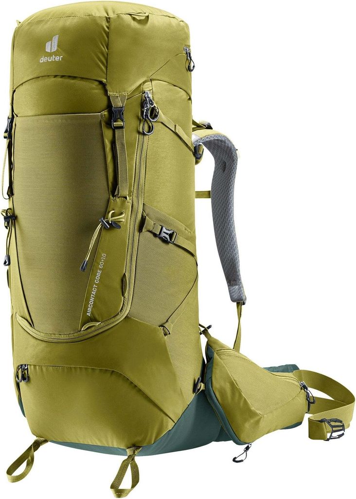DEUTER Aircontact Core 60+10 L Rucksack grün
