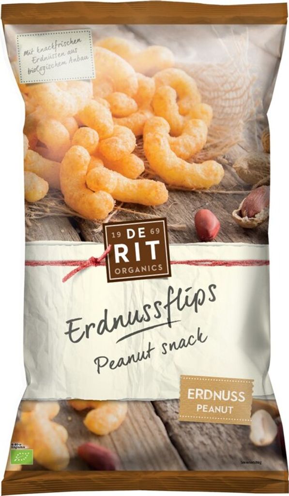 De Rit - Erdnuss-Flips - 125g Produktbild 