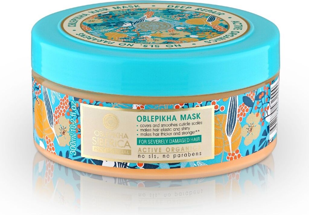 Siberica Oblepikha Professional Regenerierende Maske für geschädigtes Haar 300ml