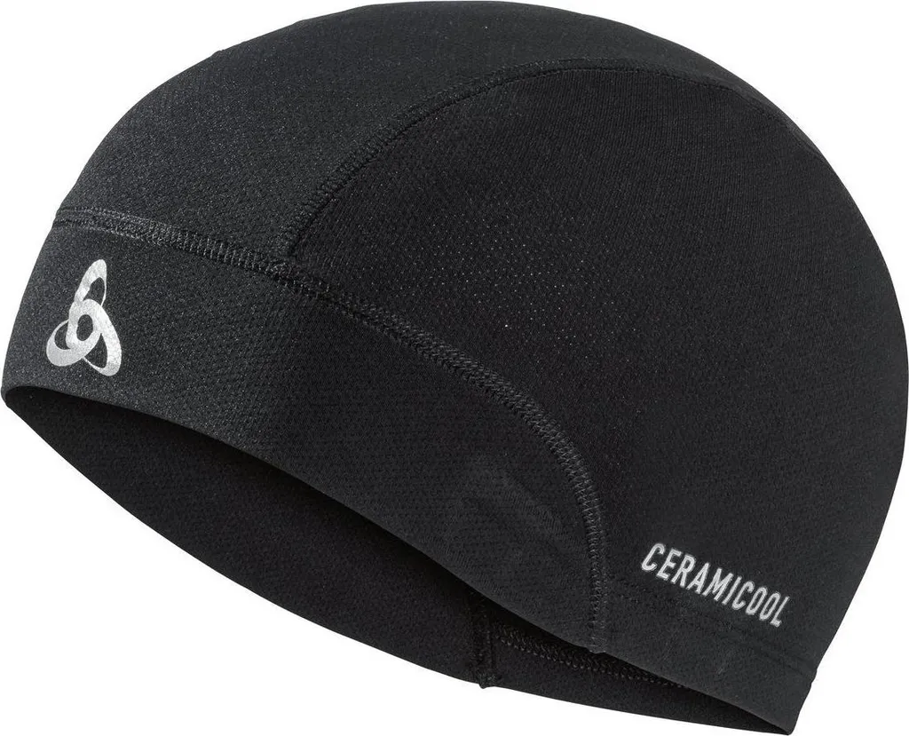 Bonnet de Sport pour l'Été Ceramicool Noir - Protection Solaire et Frais