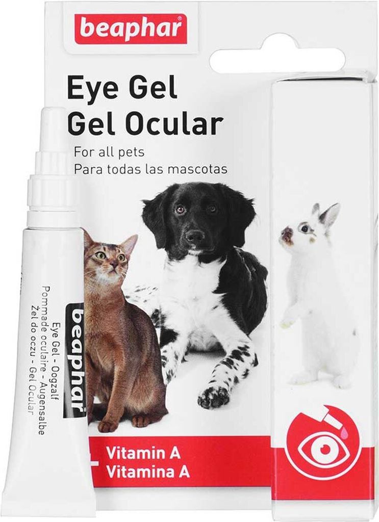 Beaphar Eye Gel, Katze / Hund, Tropfen, 5 ml, 1 Stück(e), Vitamin A, Sichtverpackung