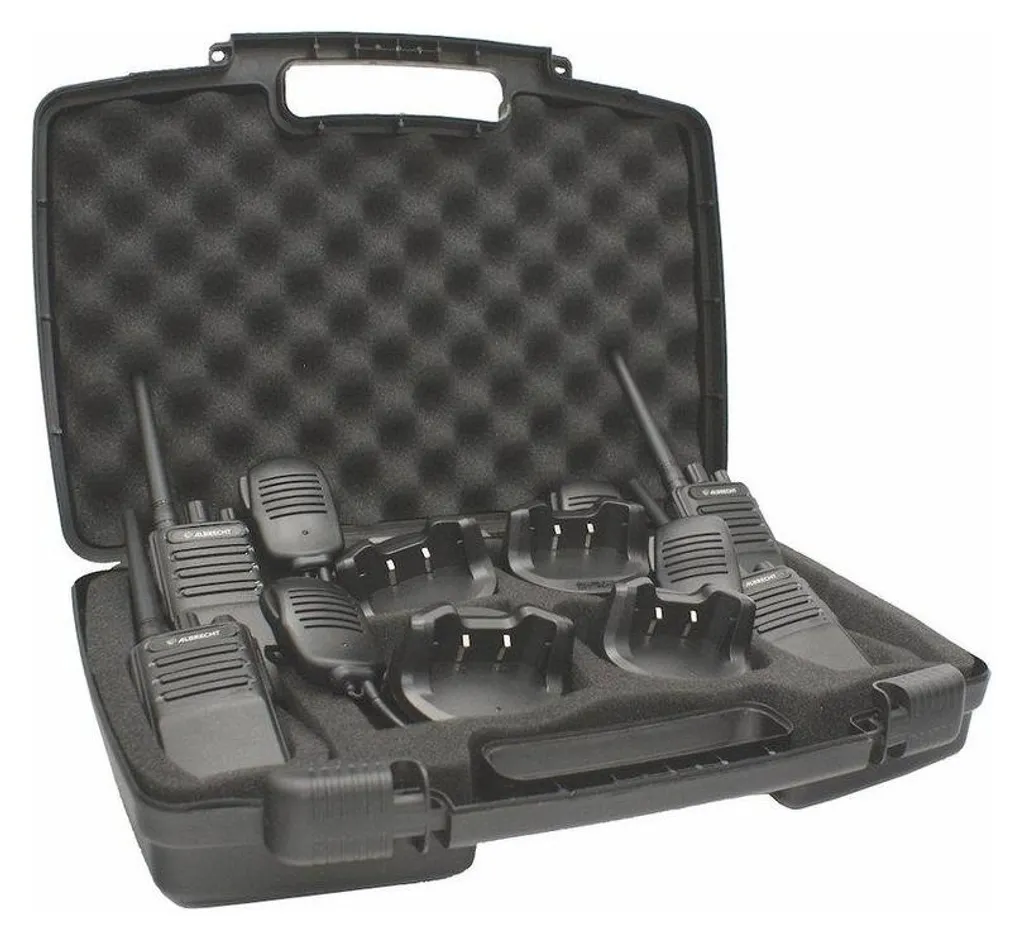 Talkie-walkie Rechargeable Albrecht Tectalk Worker Set de 4 Unitées - 4