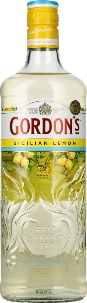 Gordon's Sicilian Lemon Distilled Gin fruchtiges Aroma Obrázok produktu 7