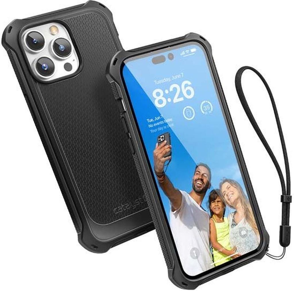 Catalyst, Schutzhülle für iPhone 14 Pro Max Crux MagSafe, Schwarz