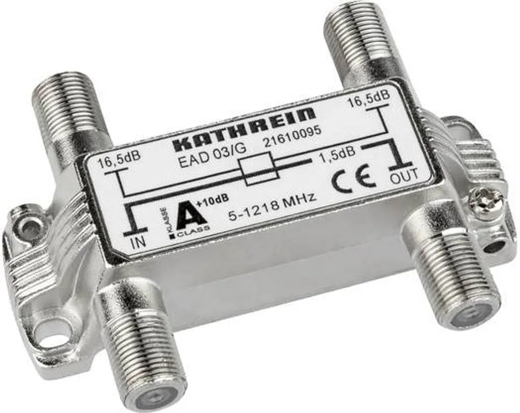 Sdoppiatore TV EAD 03/G: Risolvi i Problemi di Segnale 5-1218 MHz