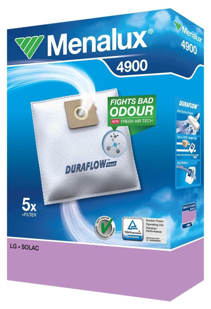 Vrecko do vysávača Menalux 4900 Obrázok produktu 
