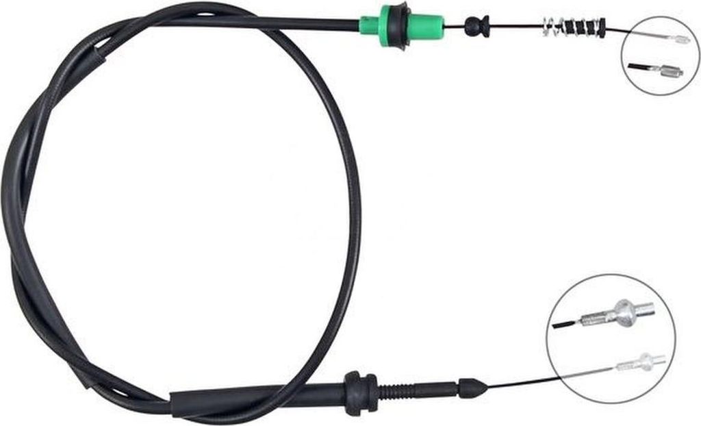Gaszug Steuerung Drosselklappe 1.270 mm A.B.S. für u.a. AUDI A3