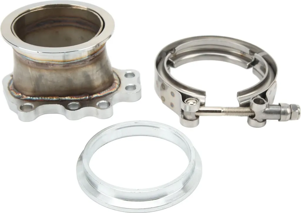 Bride turbo 3 parties avec 8 boulons pour Garrett T25 T28 GT25 GT28