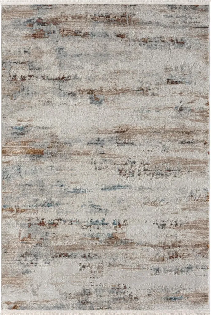 Tapis Esme 1 gris clair 140x200 cm - Solution sol froid et bruyant
