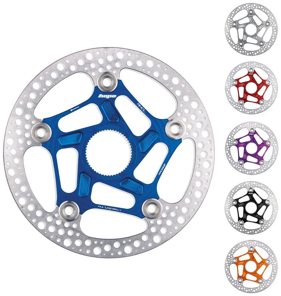 Disque de frein Hope RX Centerlock 160 mm Flottant - Légèreté et Rigidité