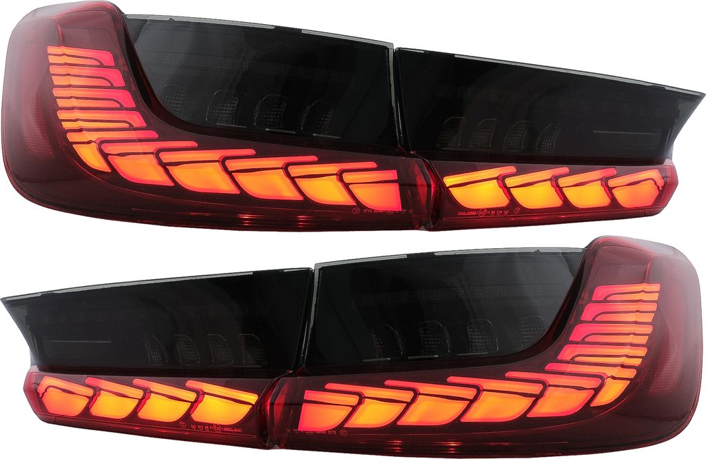 LED zadné svetlá pre BMW radu 3 G20 G28 M3 G80 18-22 Obrázok produktu 