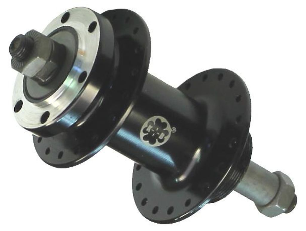 Nabe Hinterrad Schraub  6 Loch Disc schwarz 36 Loch Produktbild 