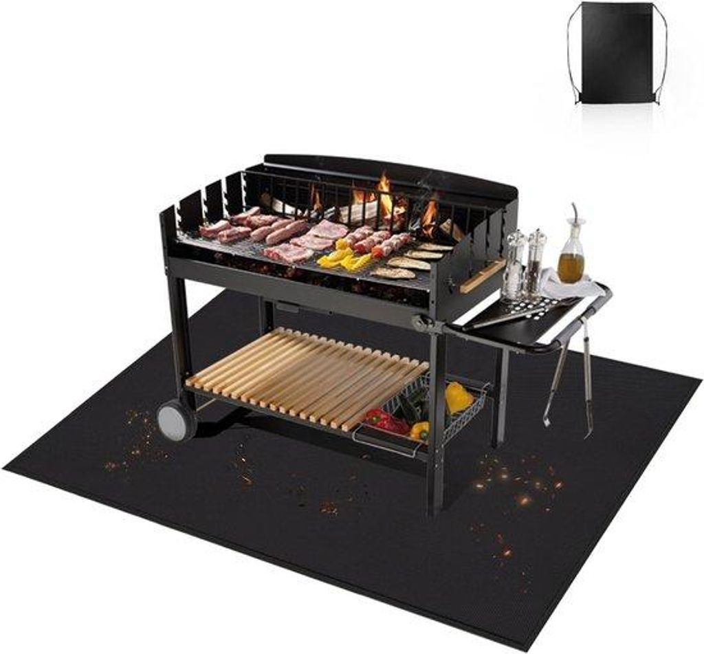 Famanu Grillmat Boden- und Oberflächenschutz - faltbare Produktbild 