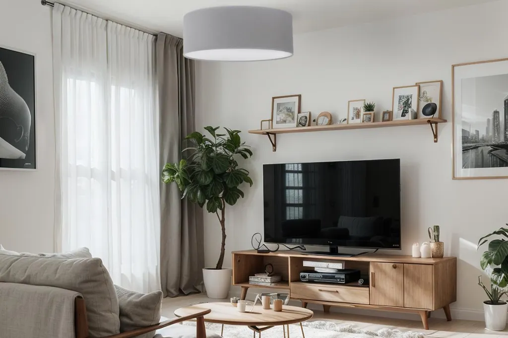 Lampada da soffitto Gaja Plexi grigio 50cm E27 - 3