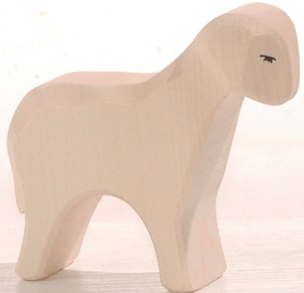 Schaf stehend - Ostheimer Holzfigur Produktbild 2
