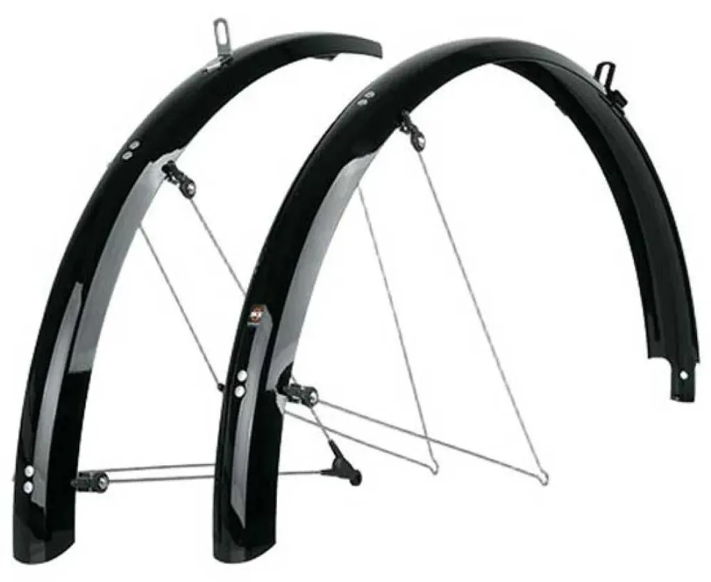 Garde-boue vélo avant SKS 28 pouces 53 mm noir mat idéal vélotaf