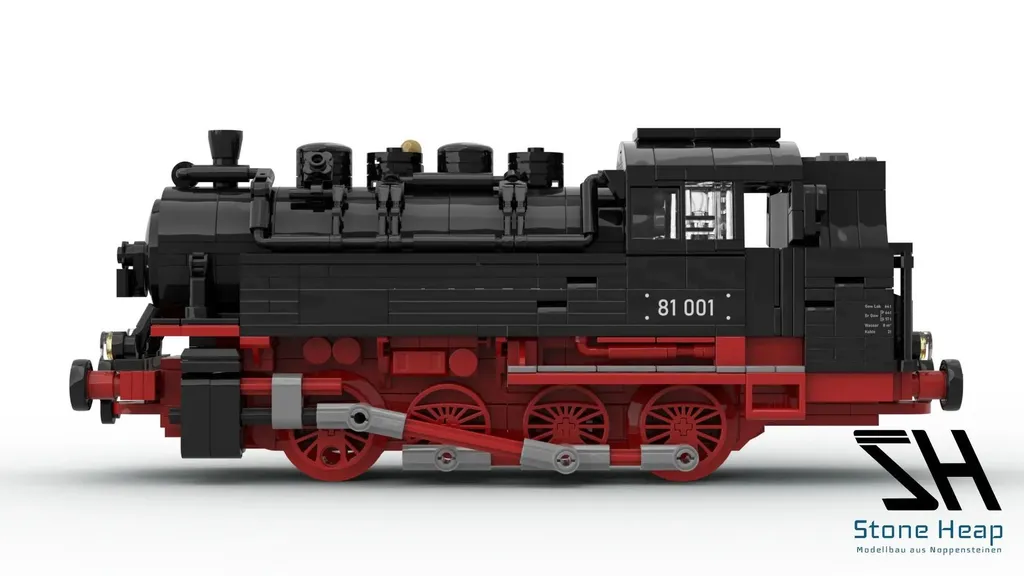 Train à Vapeur DB BR 81 Kit de Construction 964 pcs pour Collectionneur - 2