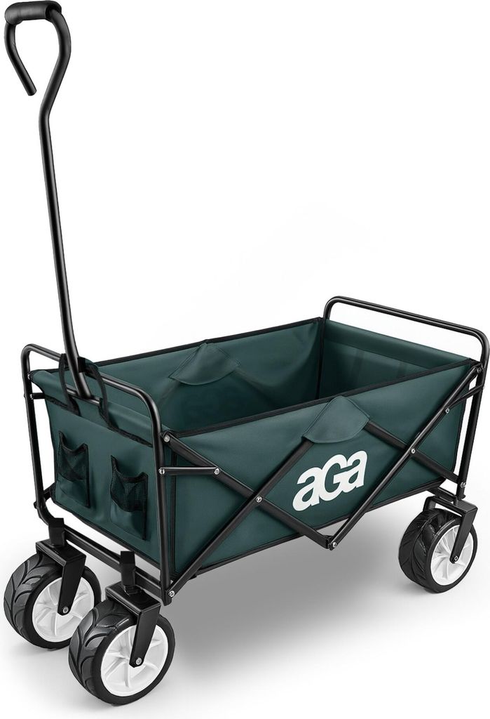 Aga Skladací prepravný vozík MR4620 Zelený Obrázok produktu 