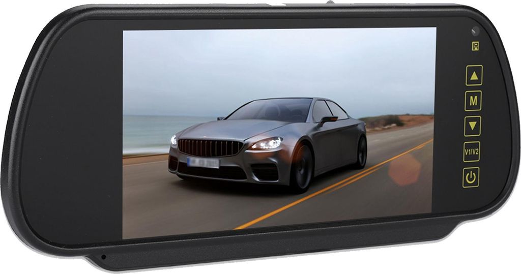 Rückspiegelmonitor 7-Zoll-LCD-Display Rückfahrkamera-Monitor für Rückfahrkamera