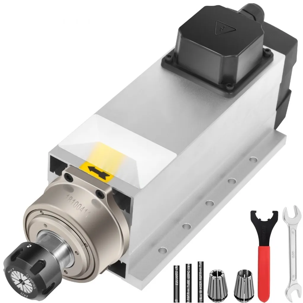 Moteur CNC 4kW refroidi par air ER25 - Vitesse 18000 tr/min pour gravure