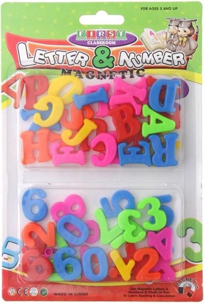 Coffret Smart Panda Lettres Et Chiffres Magnétiques – 182 Lettres, 50 Chiffres, 31 Symboles – Tableau Double Face – Boîtes De Rangement
