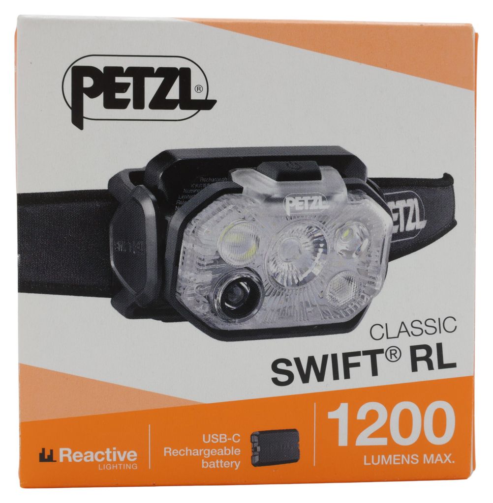 Petzl E095BD00 Headlamp SWIFT® RL CLASSIC black Obrázok produktu 