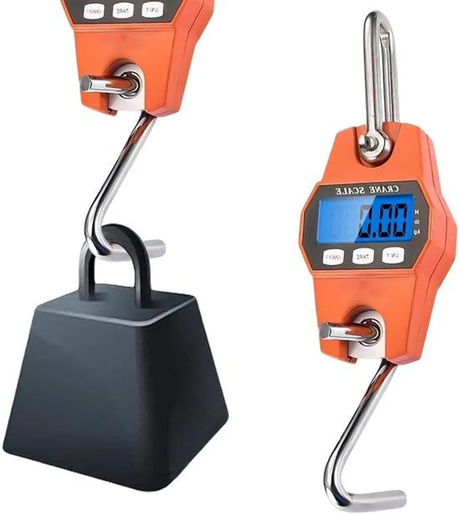 Balance à crochet électronique 300 kg LCD pour pesage professionnel