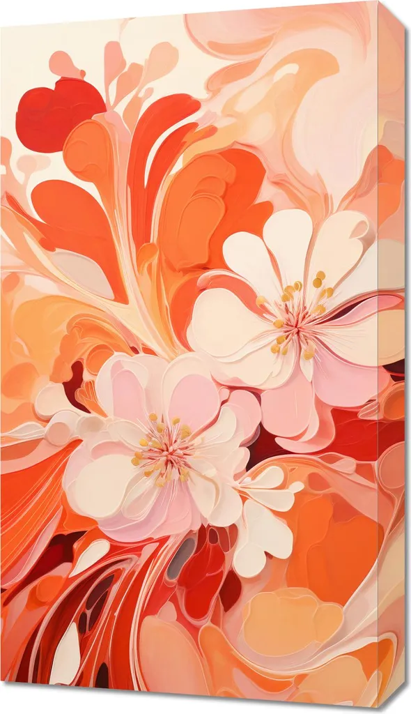 Quadro Danza dei Fiori 40x70 cm - Emozioni su Tela per la tua Parete