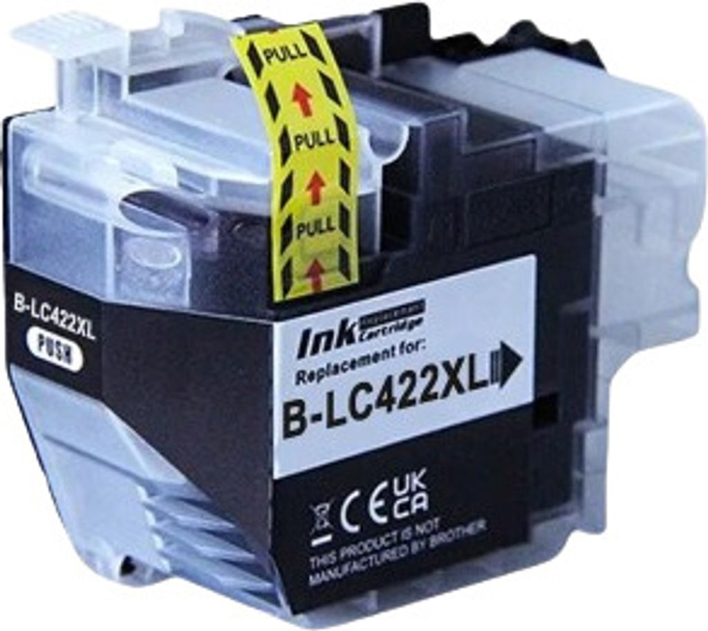 Boxstuff Tinte passend für Brother LC-422XLBK Schwarz