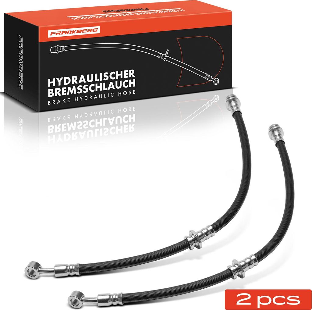 Frankberg 2x Bremsschlauch Vorderachse Links Rechts für Opel Agila H00 Suzuki Ignis I FH II Wagon R bj ab 2000